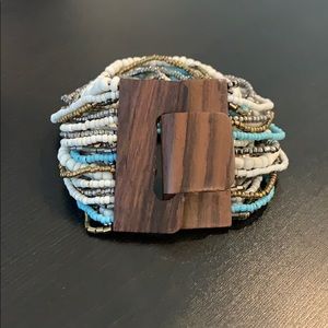 Beachy Multi-Colored Soft Bracelet